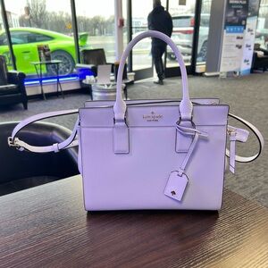 NEW Kate Spade Light BLUE purse with shoulder strap